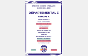 Championnat D3 2024/2025 - Seniors A