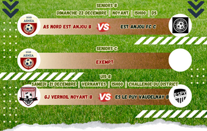 PROGRAMME DU 21/12 &amp; 22/12/2024