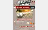 Concours de pétanque 