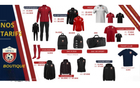 BOUTIQUE DU CLUB 🔴⚫️