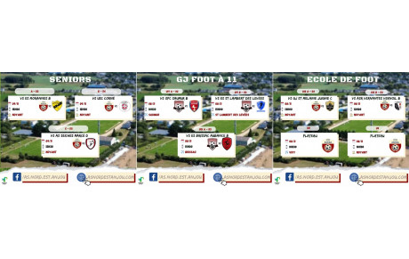 PROGRAMME DU 08/11 &amp; 09/11/2025